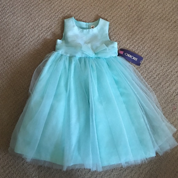 Light blue girls dress - Picture 1 of 3