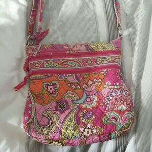 Vera Bradley Triple Zip Hipster Crossbody