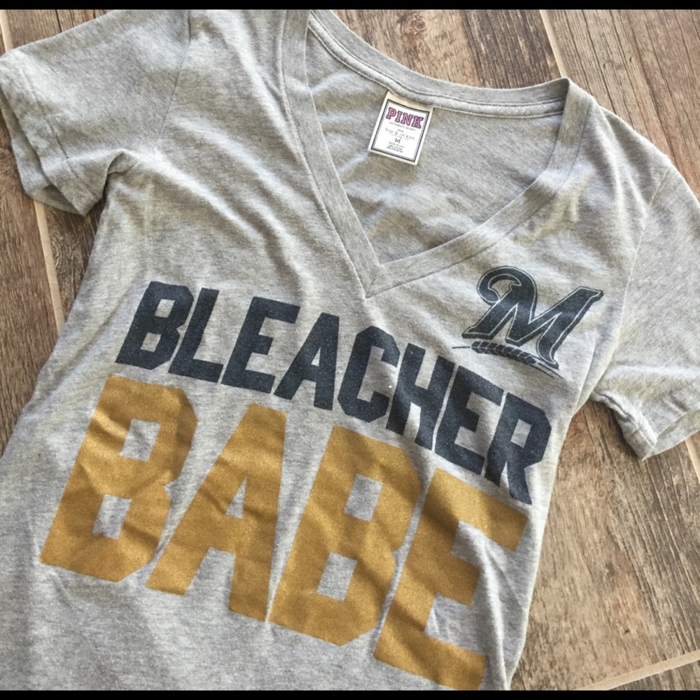 Pink VS Milwaukee Brewer T-shirt