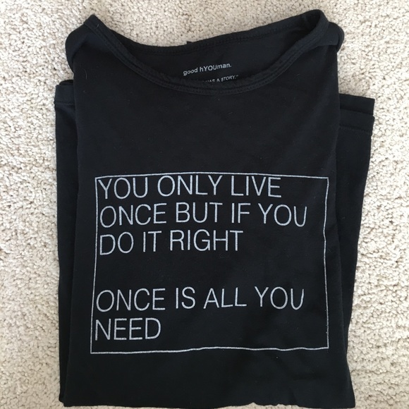 good hYOUman Tops - good hYOUman long sleeved t-shirt XS