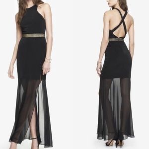 Express Black Maxi Dress