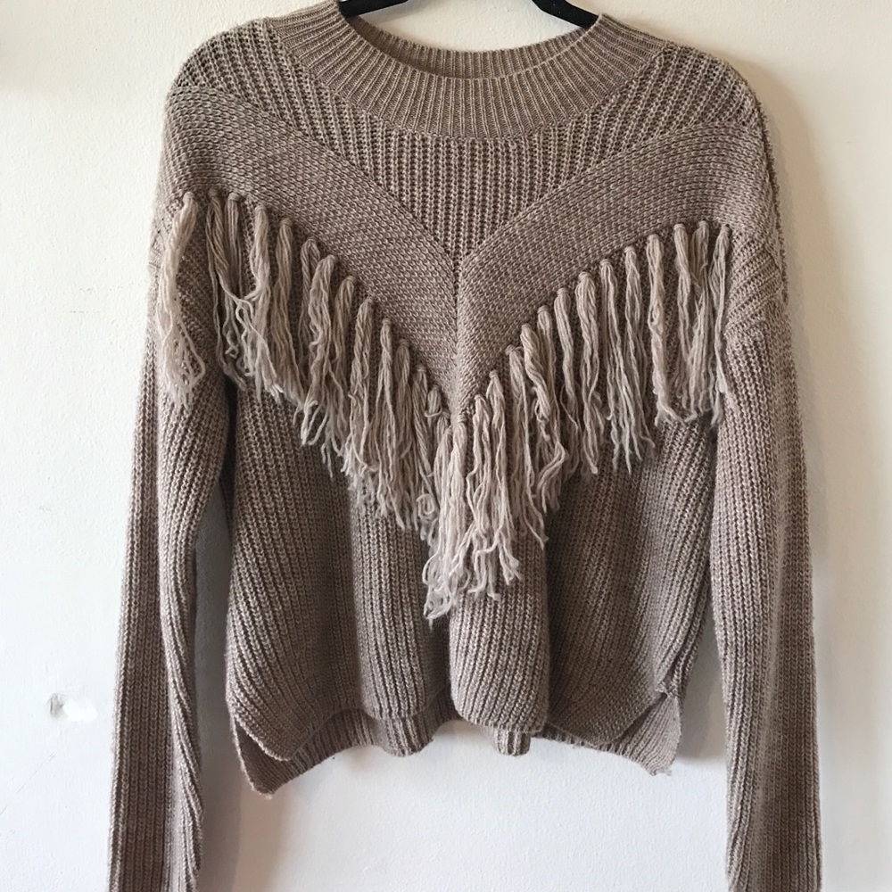 Me to We tassel sweater