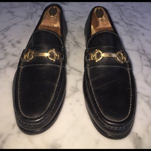 BRUNO MAGLI MENS LEATHER LOAFERS