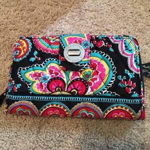 Vera Bradley turnlock wallet