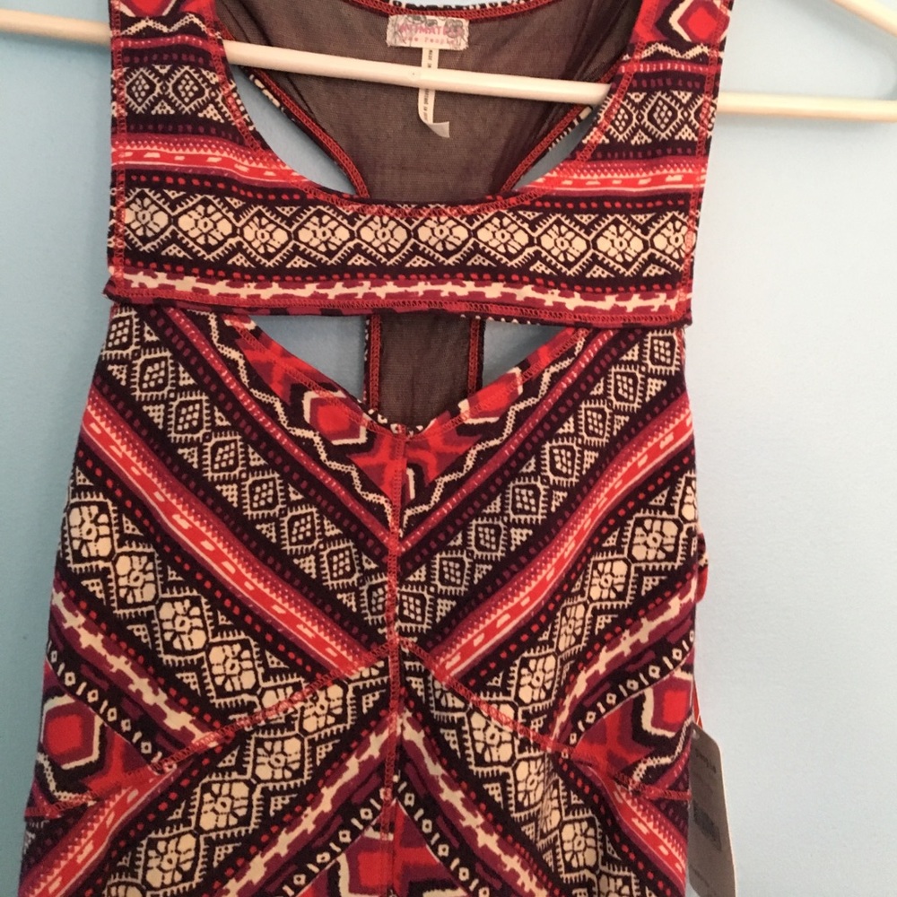 Free People fitted dress