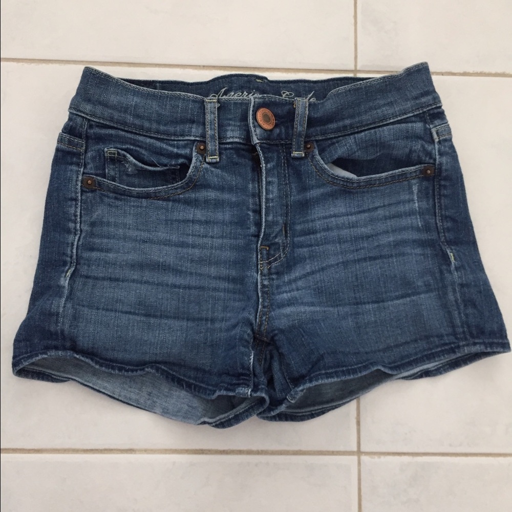 High waisted shorts