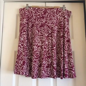 Adorable NWOT Loft Circle Skirt