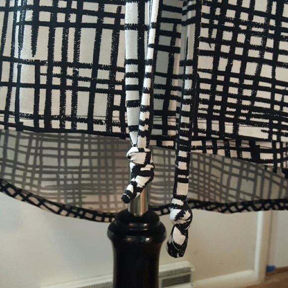 3X faux wrap dress - Picture 3 of 4