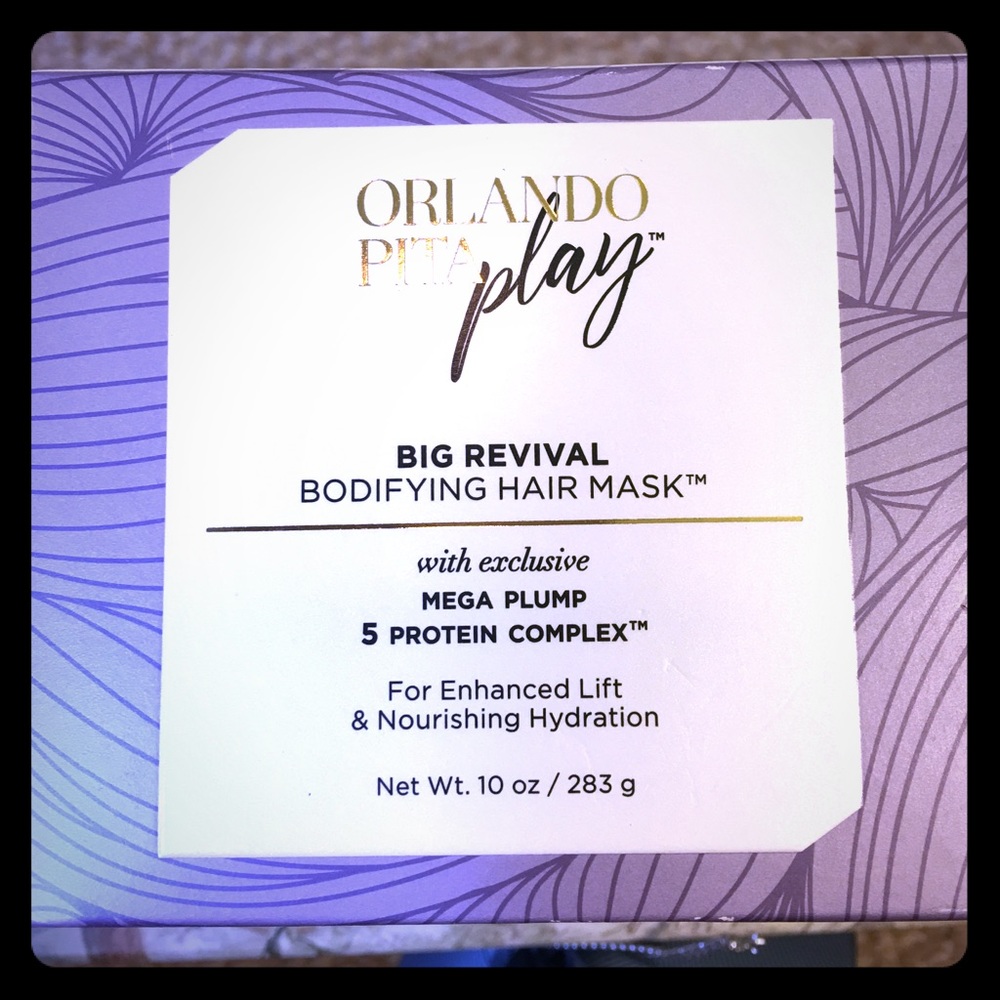 NEW! Orlando Pita PLAY Big Revival Hair Mask