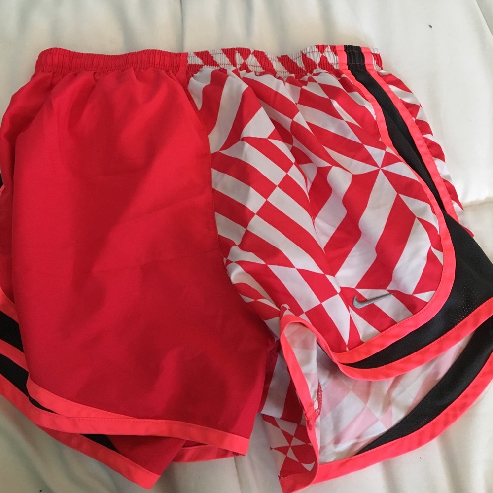 Neon nike shorts
