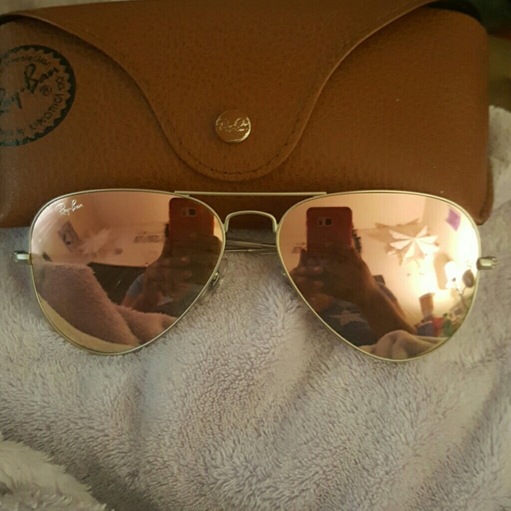 Ray-Ban Aviator 3025 pink mirror