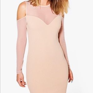 Nude Mesh dress