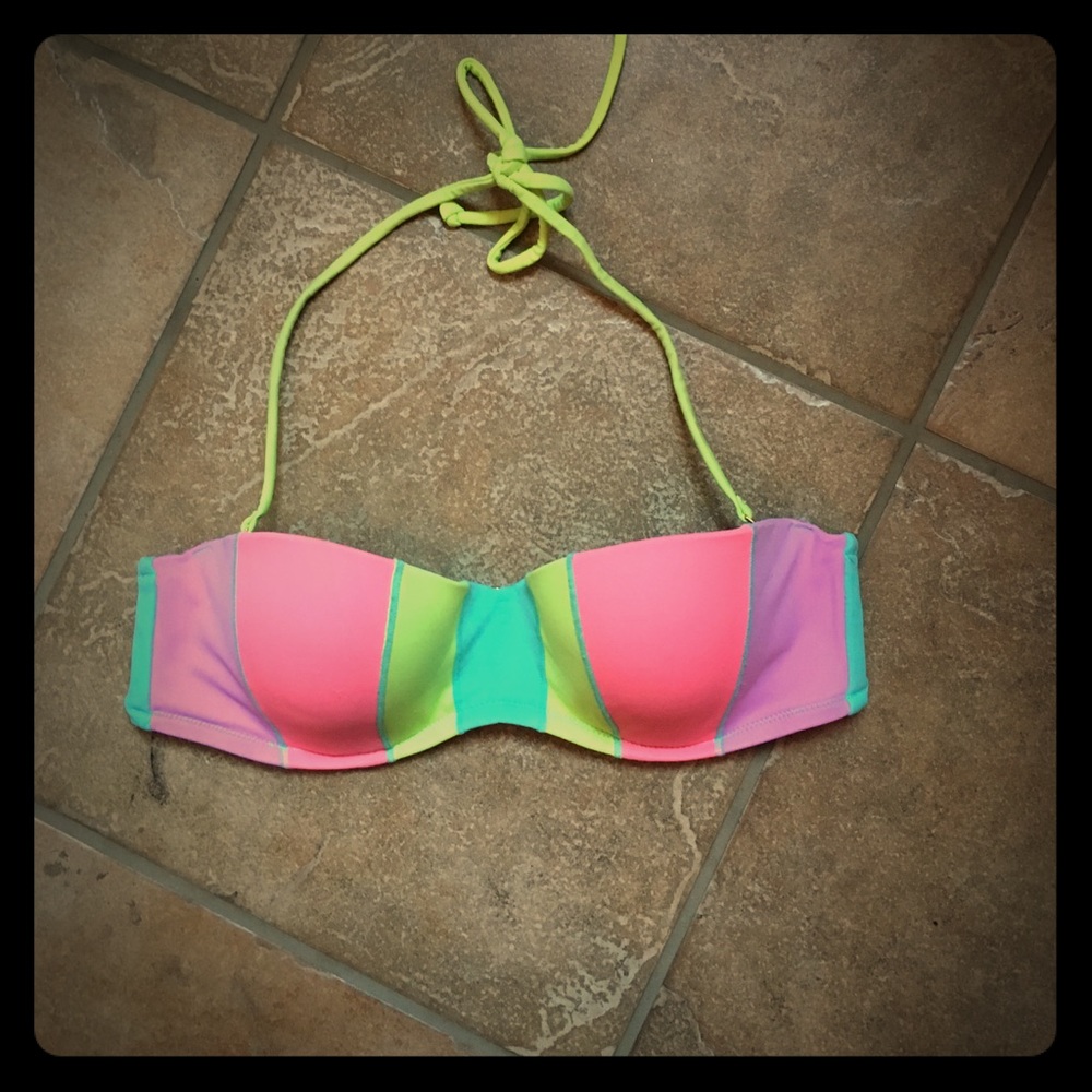 VS strapless bikini top