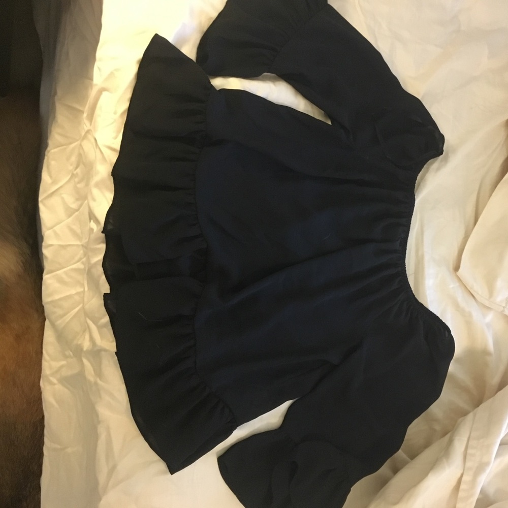 Bar III Off Shoulder Top