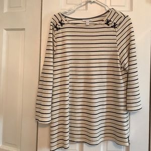 Come Sail Away - Blue/Cream Stripe Shirt