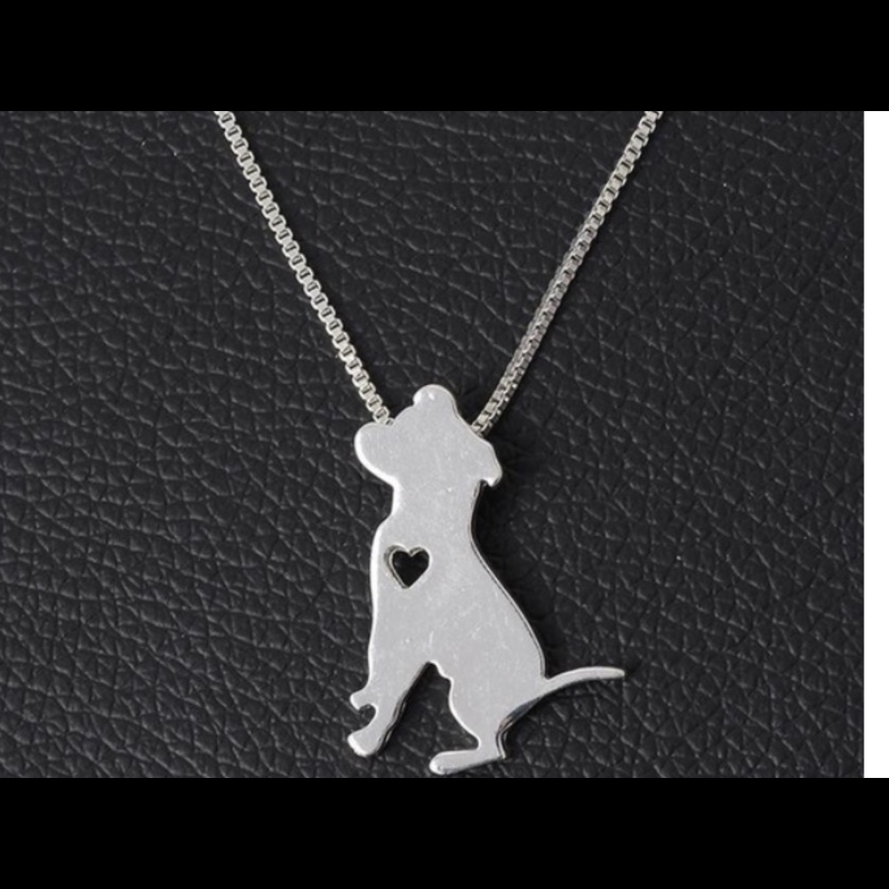 Pitbull pup necklace 🚫SOLD IN BUNDLE🚫