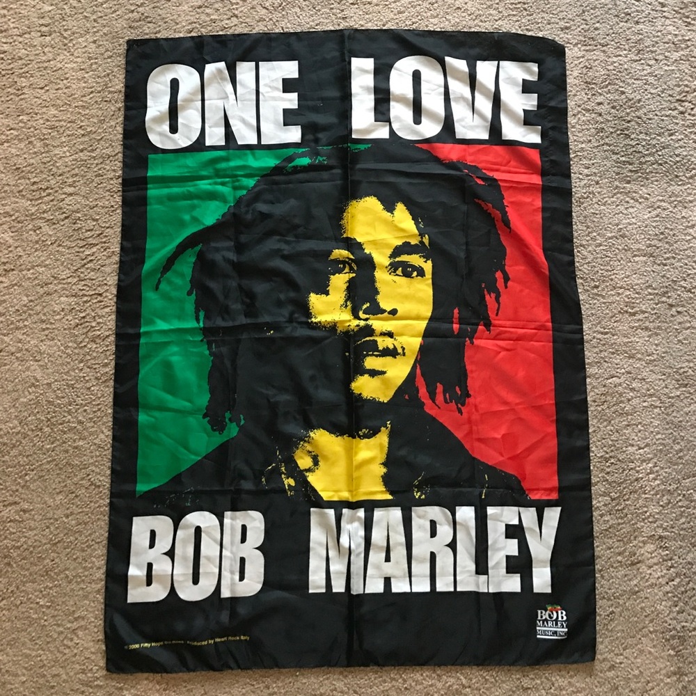 Bob Marley one love flag