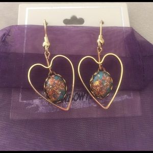 Rainbow Flake Earrings