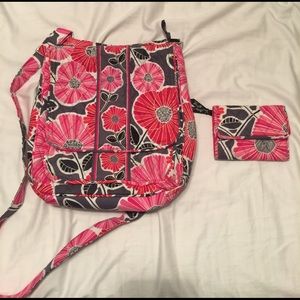 Vera Bradley Mail Bag and Wallet!