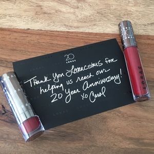 Lorac Alter Ego lipstick/lip gloss in "Celebrity"