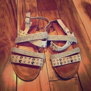 Studded sandals