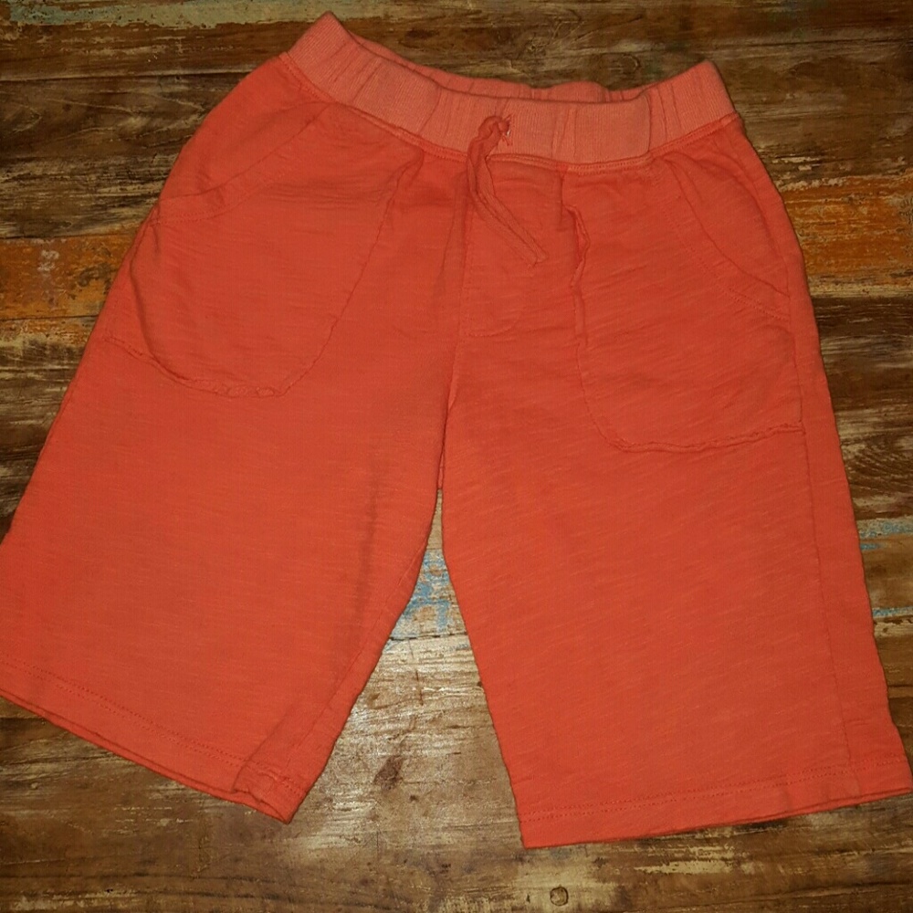 Orange Cotton Joah Love Board Shorts