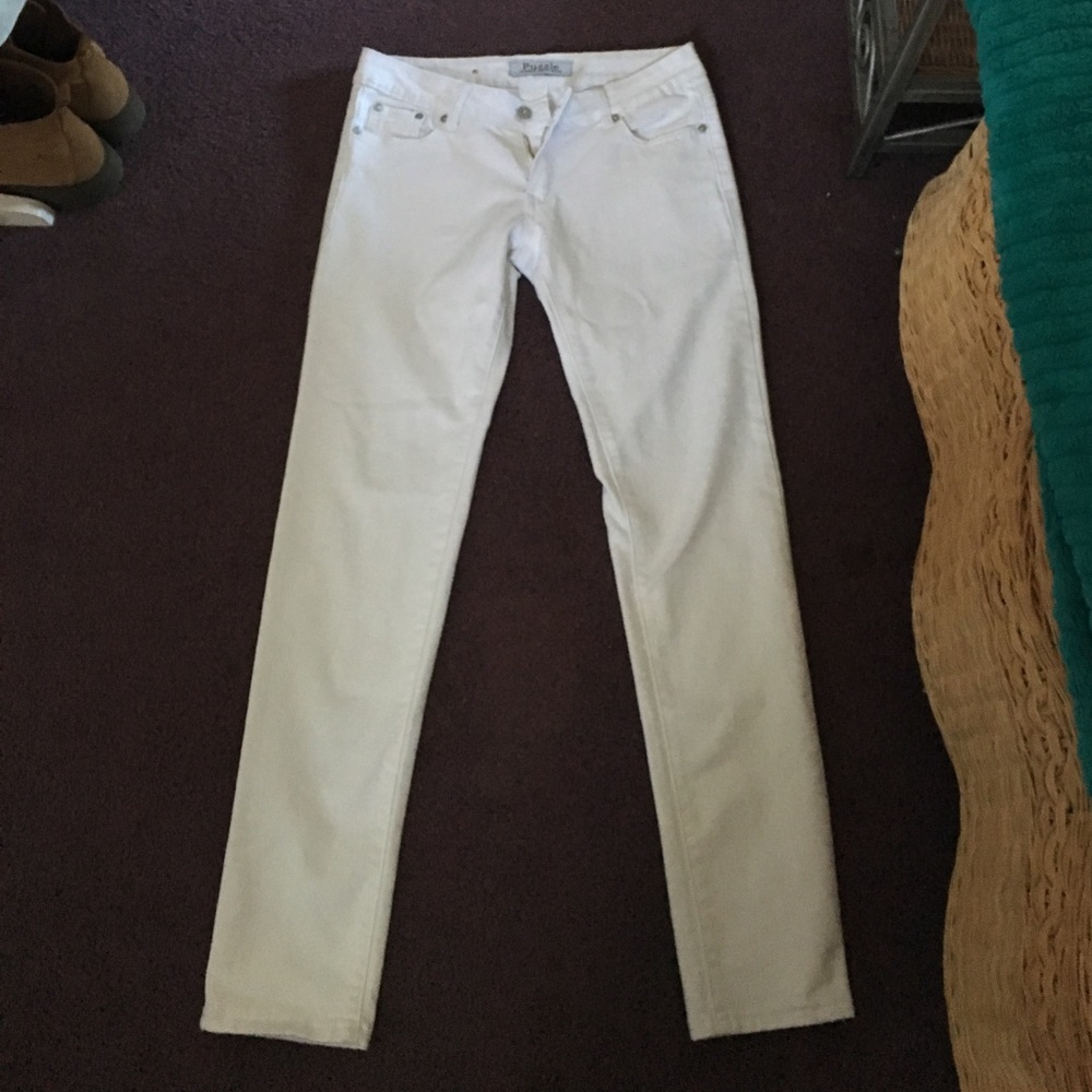 white skinny jeans
