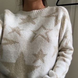 WhiteGold stars sweater WhiteGold stars sweater