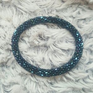 Lily and Laura: Nepal beaded roll-on bracelet