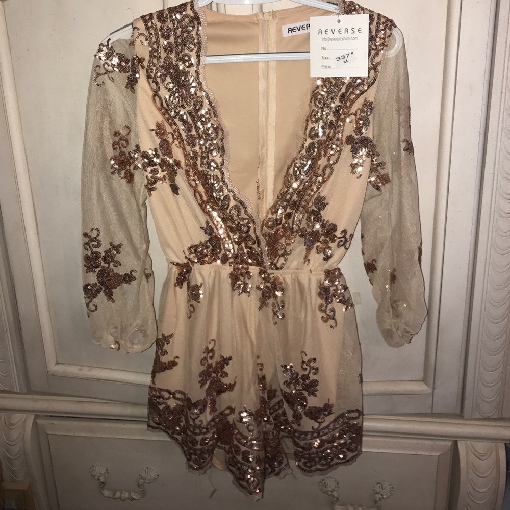 Sequin romper