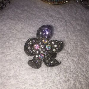 Flower 🌺 ring 💍 with cz