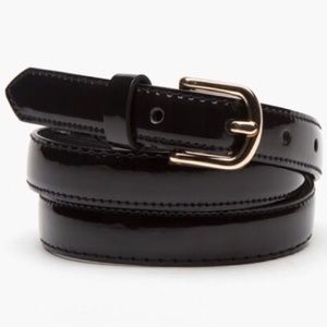 Sociology Dress Belt in Black