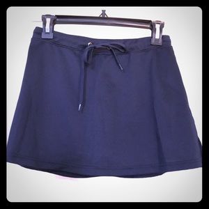 Tennis skirt with built in shorts under.
