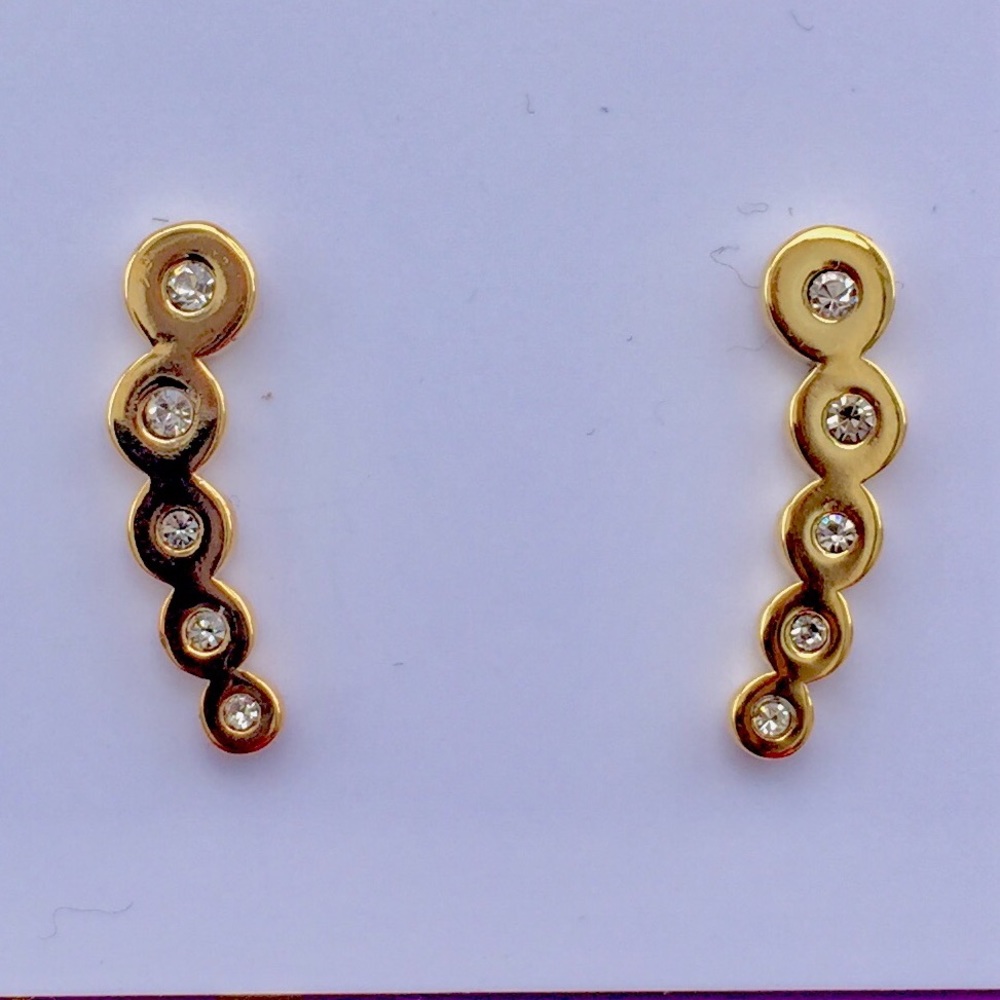 KATE SPADE ear cuff/dangle earrings PRICE FIRM - Picture 3 of 5