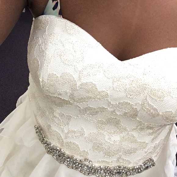 Prom/ Formal Dress. Strapless only worn once. - Picture 5 of 5