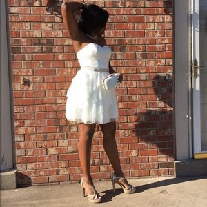 Prom/ Formal Dress. Strapless only worn once.