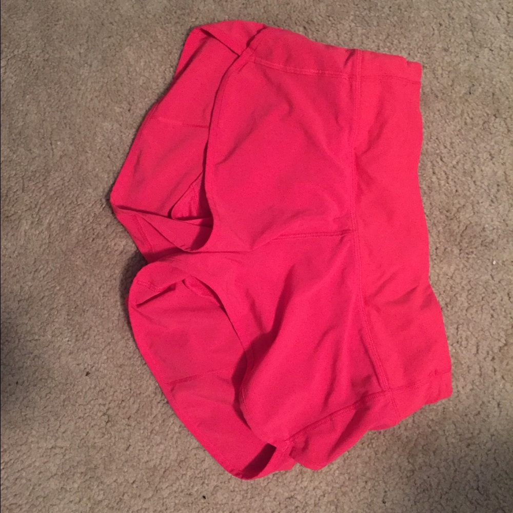 Lululemon speed shorts