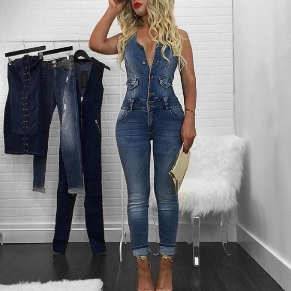 Denim Jumpsuit