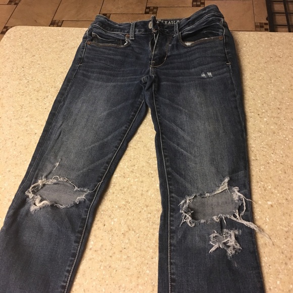 American Eagle Outfitters Denim - American Eagle distressed jeans