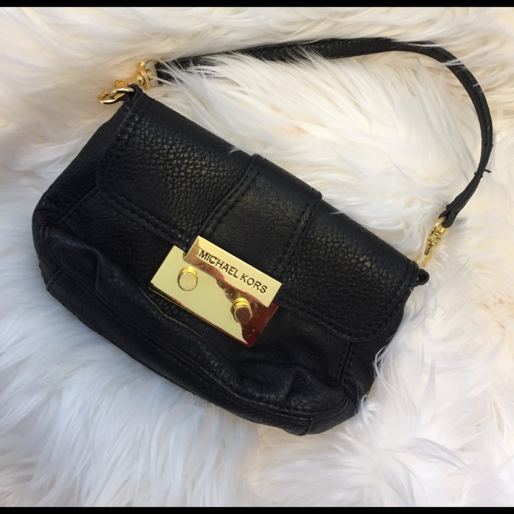 Authentic black MK mini bag