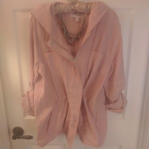 Lightweight jacket with hood