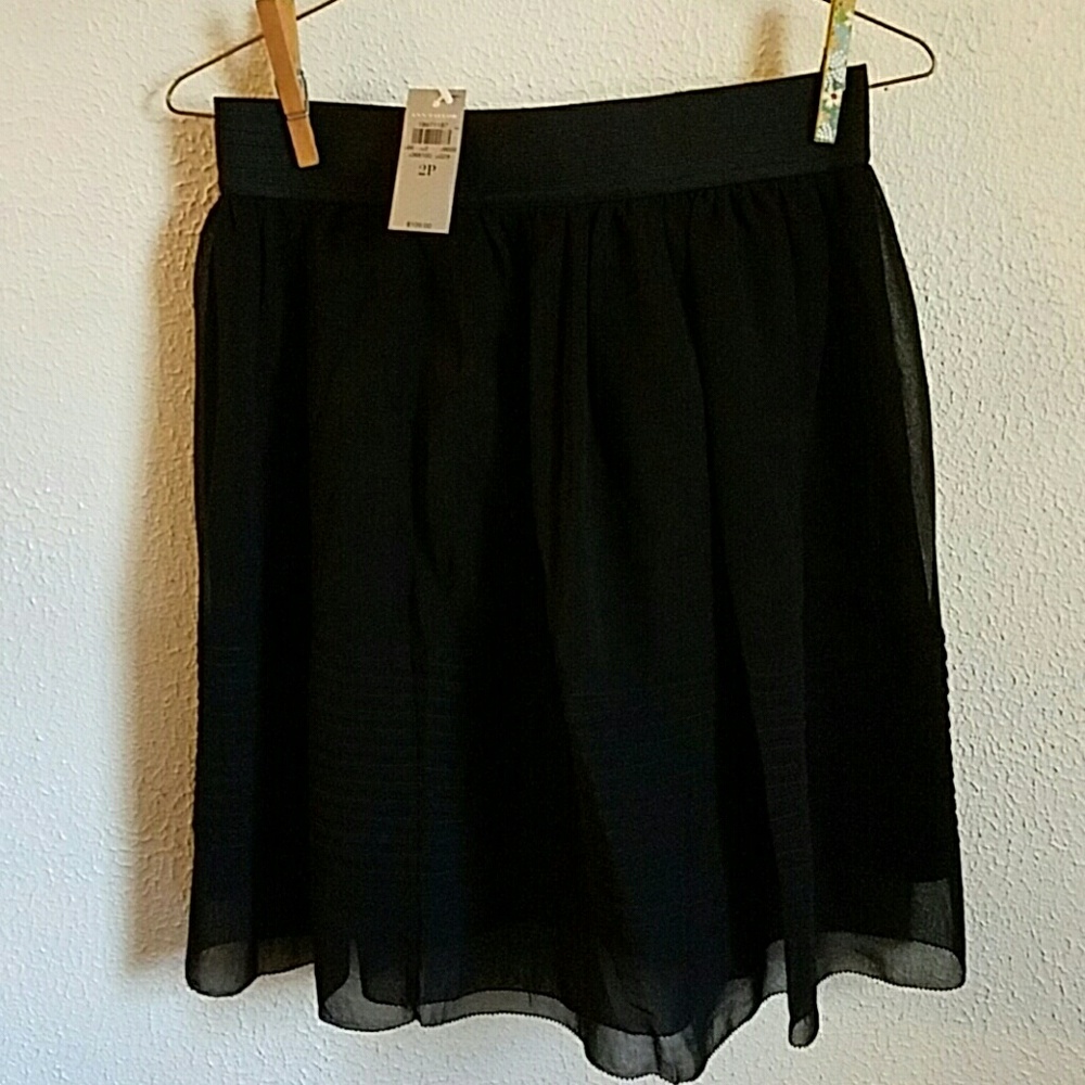 Ann Taylor, Petite Black Skirt