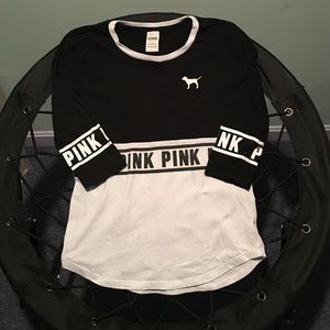PINK Victoria's Secret Baseball Tee