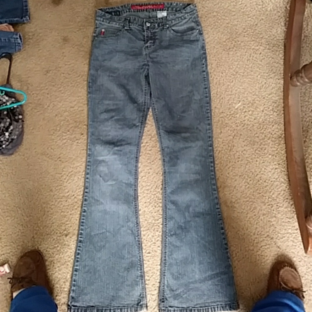 Stretch Denin Blue Jeans