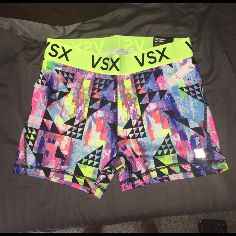 Victoria secret spandex workout shorts