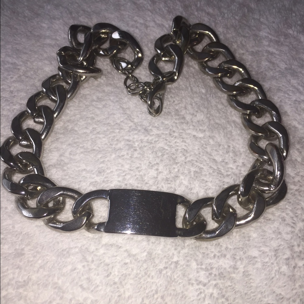 Silver choker/necklace