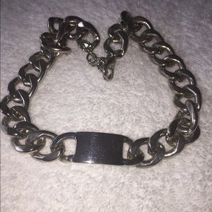 Silver choker/necklace