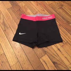 Nike Pro XS Workout Shorts NWOT