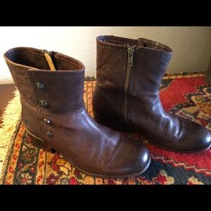 Women's Frye Lynn Military short boot  8M women