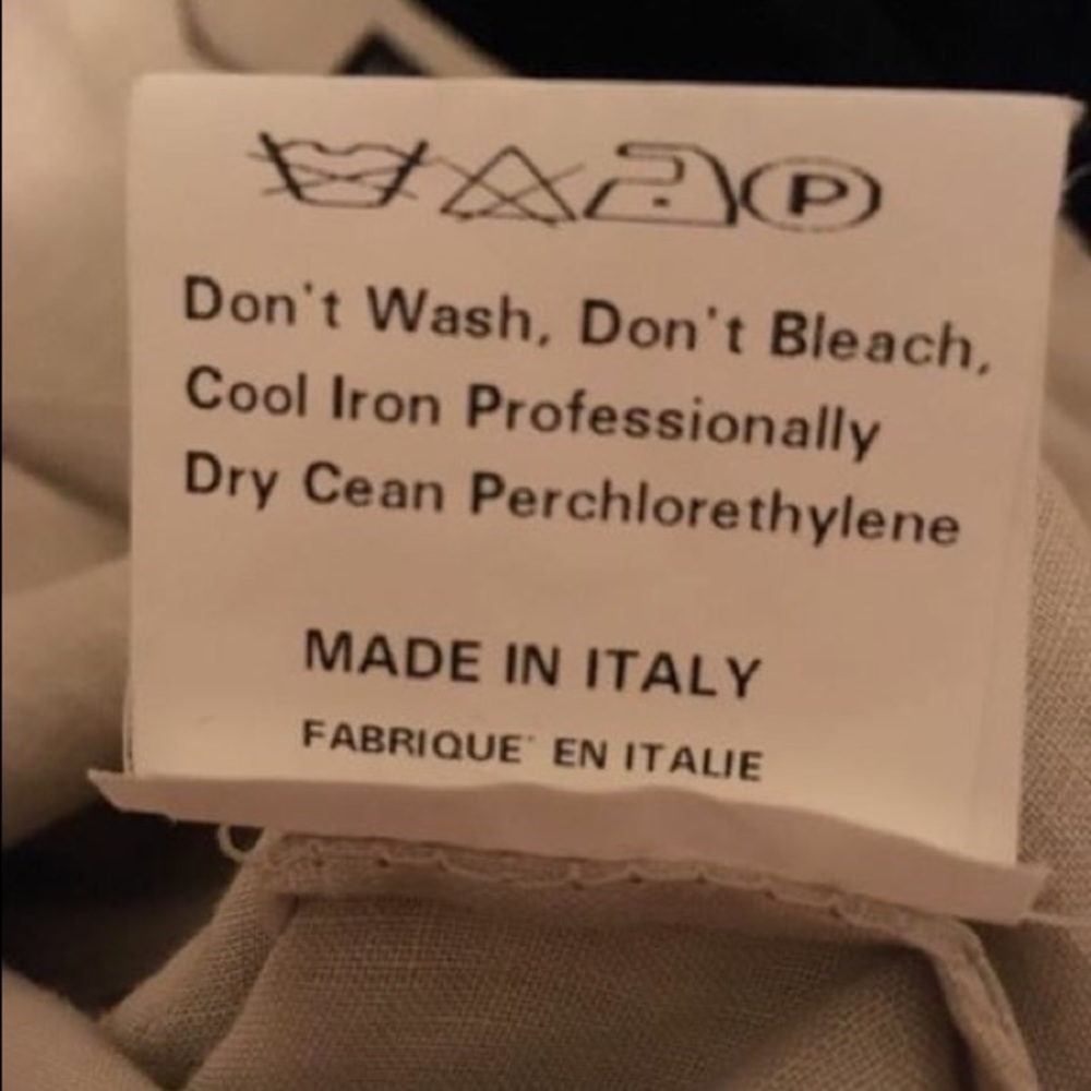 Italian Linen Vest - Picture 4 of 5